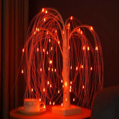 LED Colorful Willow Tree Night Light with Remote | Yedwo