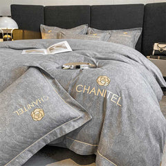 60S Luxury Embroidery Thickened Duvet Cover | Yedwo Home