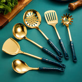 Luxury Ocean Gold Cookware Set | Yedwo Home
