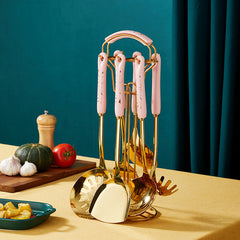 Luxury Ocean Gold Cookware Set | Yedwo Home