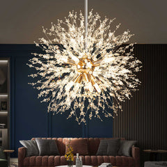 Modern Crystal Dandelion Chandelier Lighting | Yedwo Home