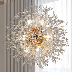 Modern Crystal Dandelion Chandelier Lighting | Yedwo Home