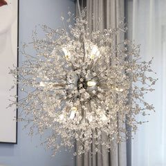 Modern Crystal Dandelion Chandelier Lighting | Yedwo Home