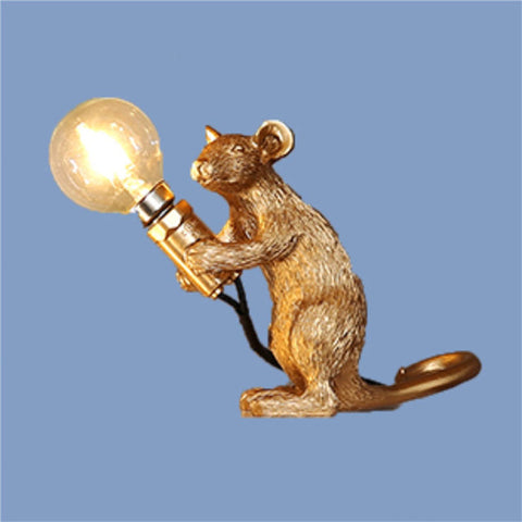 Mouse Shape Resin Table Lamp | YEDWO DESIGN