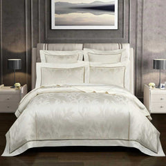 Premium Egyptian Cotton Jacquard Duvet Cover Set | Yedwo Home