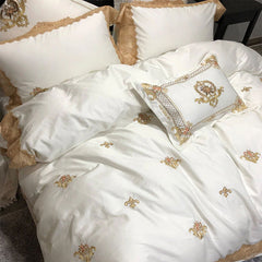 Retro Mod Print Bedding Egyptian Cotton Duvet Cover | Yedwo Home