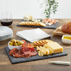 Natural Black Slate Charcuterie Boards with Chalk | Yedwo