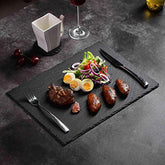 Natural Black Slate Charcuterie Boards with Chalk | Yedwo