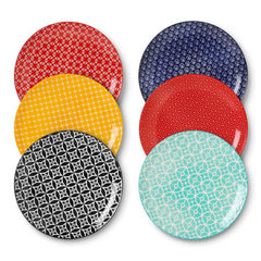 Vibrant Colorful Ceramic Dessert Bowls Set of 6 | Yedwo Design