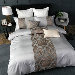 Yedwo Chain Of Luxury Duvet Cover Set (Egyptian Cotton)