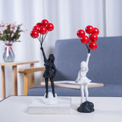 Girl with Balloon Statue | Yedwo Design