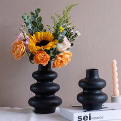 Modern Ceramic Boho Vases (Set of 2) | Yedwo Design