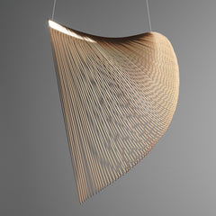 Italian Creative Minimalist Straw Hat Chandelier | Yedwo Design