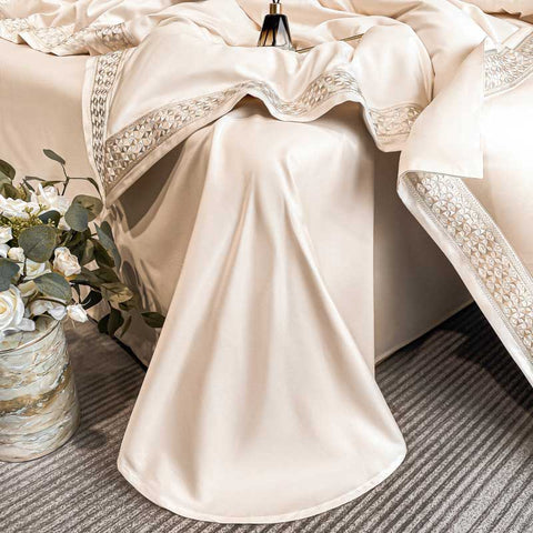 200S European Egyptian Cotton Silky Duvet Cover Set | Yedwo
