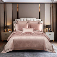 Premium Egyptian Cotton Jacquard Duvet Cover Set | Yedwo Home