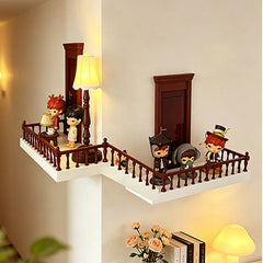 3D Staircase Miniature Corner Scene Display Rack | Yedwo Design