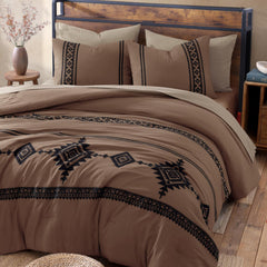 7-Piece Boho Western Embroidered Comforter Set | Yedwo Design