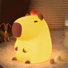 Cute Capybara Dimmable Nursery Night Light | Yedwo Home