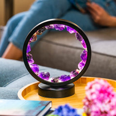 7 Chakras Pure Energy Amethyst Lamp | Yedwo