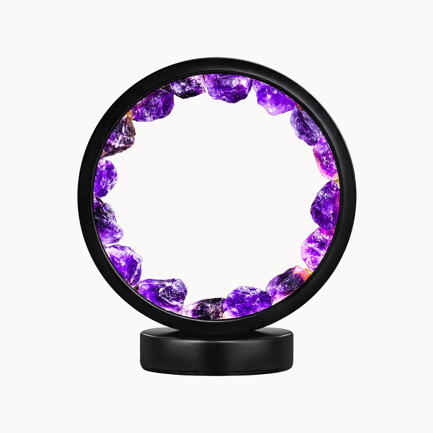 7 Chakras Pure Energy Amethyst Lamp | Yedwo – YEDWO