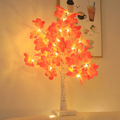 Artificial Fall Maple Tree Table Lights | Yedwo Design