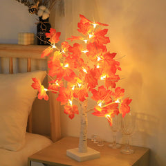 Artificial Fall Maple Tree Table Lights | Yedwo Design