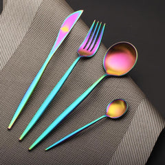 Arya Iridescent Cutlery Set | Yedwo Design