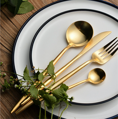 Arya Gold Cutlery Set | Yedwo Design