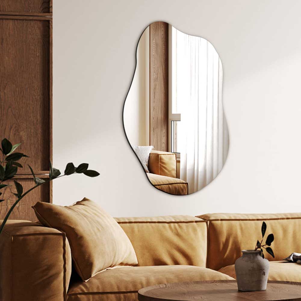 Asymmetrical Wall Mounted Mirror | Yedwo Design