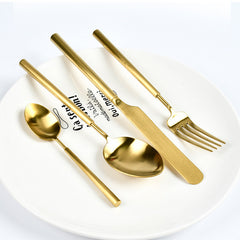 BARTON Luxury Gold Cutlery Set | Yedwo Design