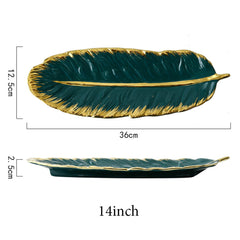 Banana Leaf Long Plate | Yedwo Design