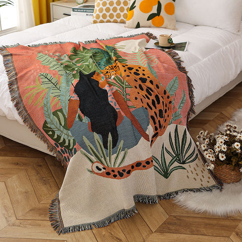 Bohemian Multi-function Decorative Throws with Tassels | Yedwo Home