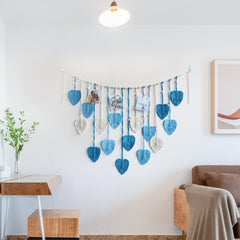 Bohemian Handwoven Leaf Tapestry Wall Hanging | Yedwo