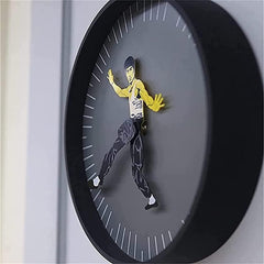 Bruce Lee Kung Fu Wall Clock | Yedwo Design