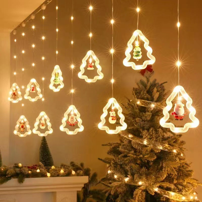 Christmas Santa Claus String Lights | Yedwo Design