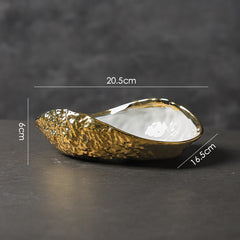 Creative Asymmetric Rock Texture Ceramic Dish | Yedwo Design