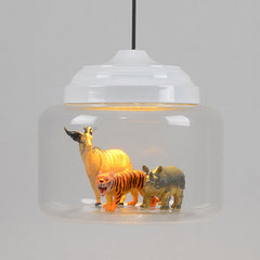 Creative Cartoon Animal Glass Pendant Light | Yedwo Design