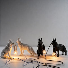Creative Dog Animal Table Lamp | Yedwo
