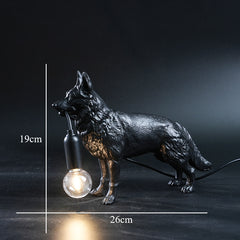 Creative Dog Animal Table Lamp | Yedwo
