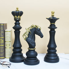 Creative European Style Chess Piece Figurines | Yedwo