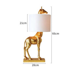 Creative Gold Giraffe Lamp | Yedwo Design