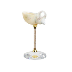 Crystal Natural Seashell Cup Set of 2 | Yedwo Design