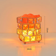 Crystal Salt Cube Anionic Mineral Lamp | Yedwo Design