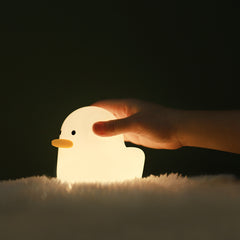 Cute Duck LED Benson Silicone Nursery Night Lamp | Yedwo Home