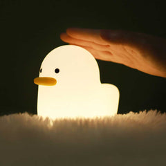 Cute Duck LED Benson Silicone Nursery Night Lamp(Upgrade) | Yedwo Home