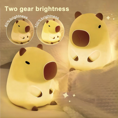 Cute Capybara Dimmable Nursery Night Light | Yedwo Home