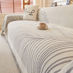 Dynamic Lines Style Chenille Sofa/Couch Cover | Yedwo Home