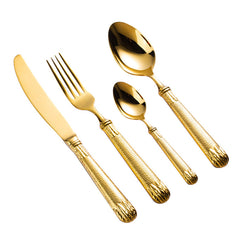 Elanora Gold Luxury Cutlery Set | Yedwo Design