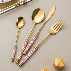 Elegant British Stainless Steel Flatware Set | Yedwo Design