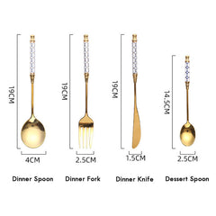 Elegant British Stainless Steel Flatware Set | Yedwo Design
